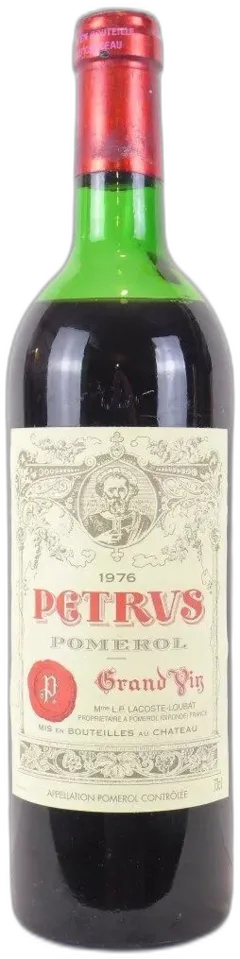 vue du vin Pétrus