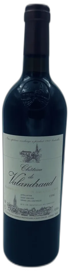 capture du vin Château de Valandraud