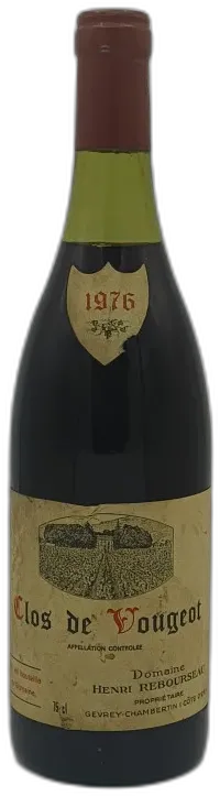 illustration du vin Clos de Vougeot Domaine Henri Rebourseau
