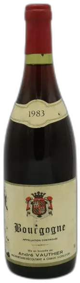 aperçu du vin Bourgogne Rouge
