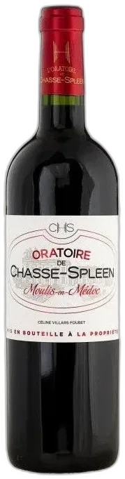 photo du vin l’Oratoire de Chasse-Spleen Moulis Vin de Bordeaux