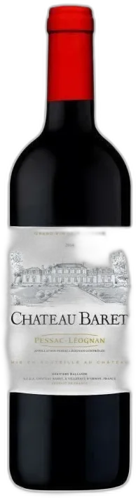 illustration du vin Château Baret Pessac-Léognan Vin Rouge de Bordeaux