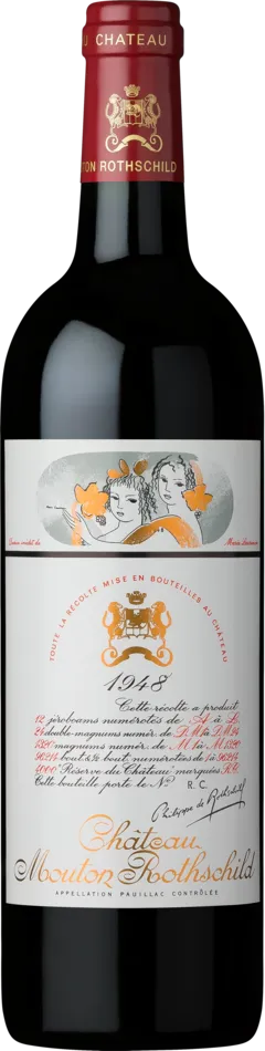 capture du vin Chateau Mouton Rothschild