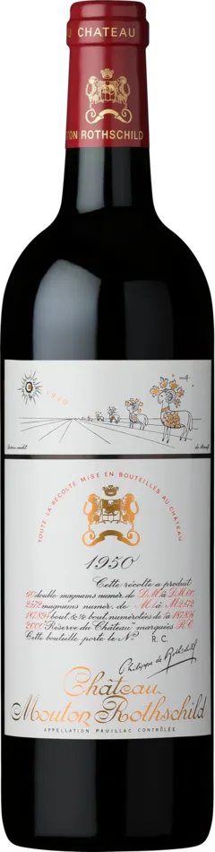 capture du vin Chateau Mouton Rothschild