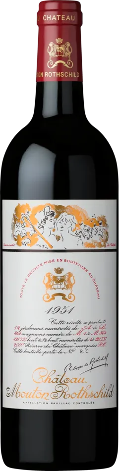 capture du vin Chateau Mouton Rothschild