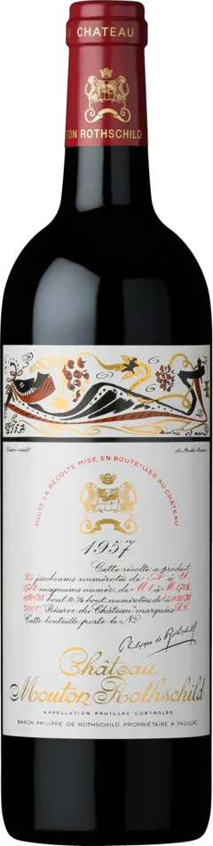 capture du vin Chateau Mouton Rothschild