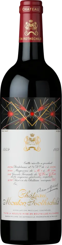 capture du vin Chateau Mouton Rothschild