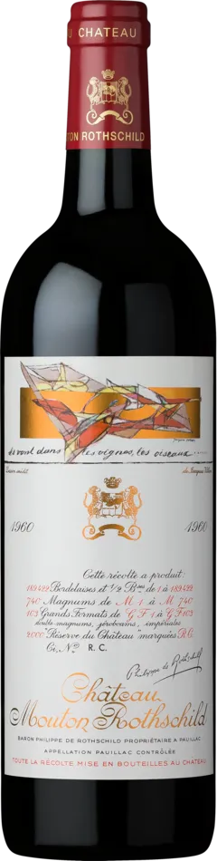 capture du vin Chateau Mouton Rothschild