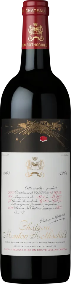 capture du vin Chateau Mouton Rothschild