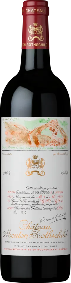 capture du vin Chateau Mouton Rothschild