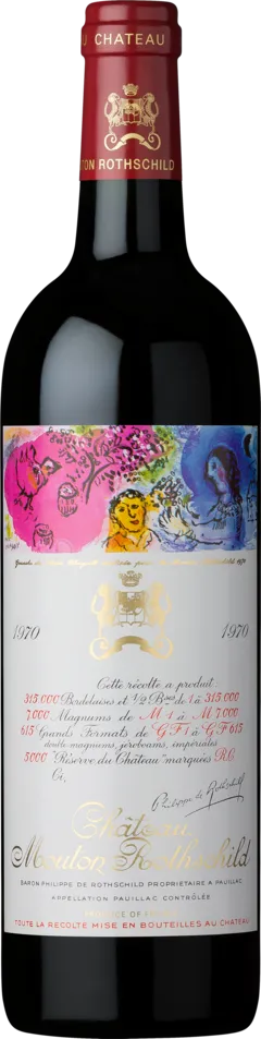 capture du vin Chateau Mouton Rothschild