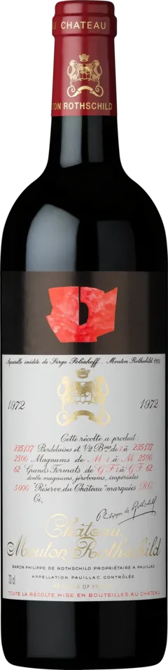 capture du vin Chateau Mouton Rothschild