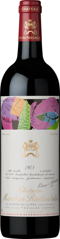 capture du vin Chateau Mouton Rothschild