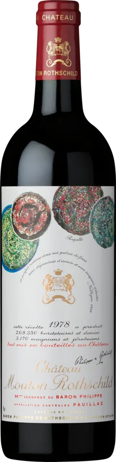 photo du vin Château Mouton Rothschild