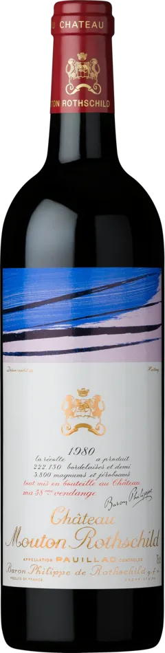 capture du vin Chateau Mouton Rothschild