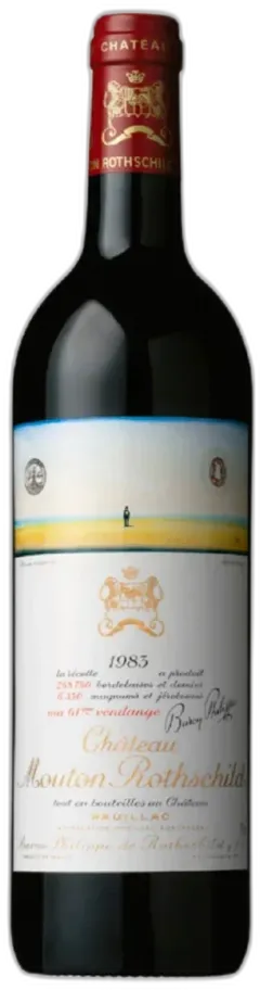 capture du vin Chateau Mouton Rothschild
