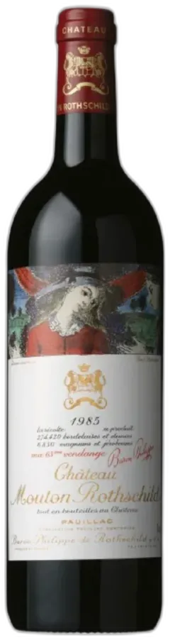 capture du vin Chateau Mouton Rothschild