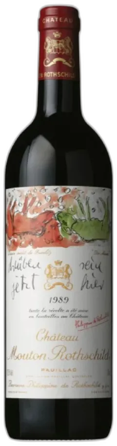 capture du vin Chateau Mouton Rothschild