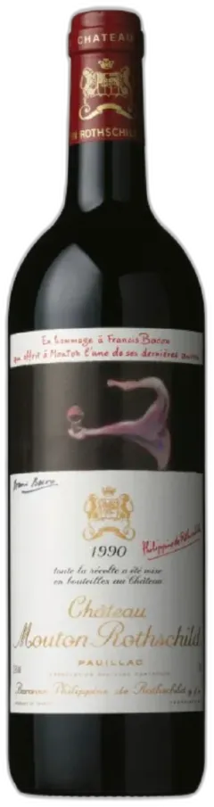 capture du vin Chateau Mouton Rothschild