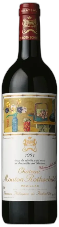 capture du vin Chateau Mouton Rothschild