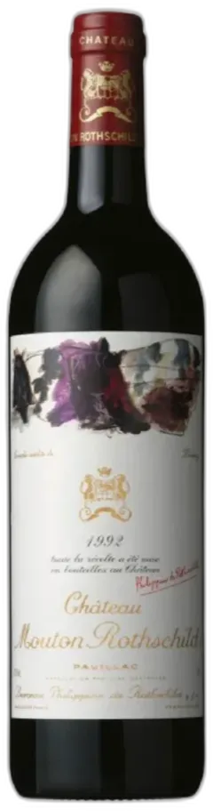 capture du vin Chateau Mouton Rothschild