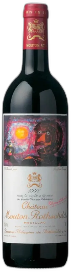 capture du vin Chateau Mouton Rothschild