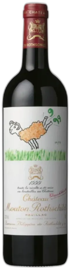 capture du vin Chateau Mouton Rothschild