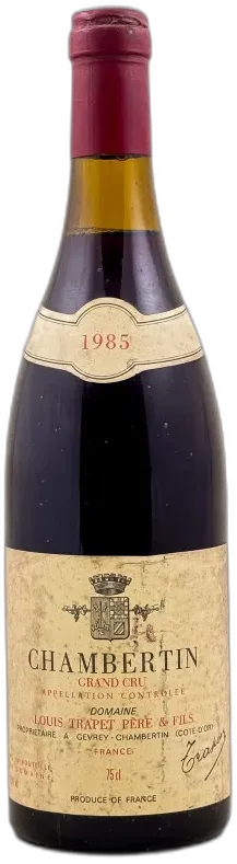 aperçu du vin Trapet Chambertin