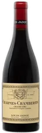 vue du vin Louis Jadot Charmes-Chambertin Grand Cru