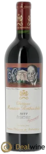 capture du vin Chateau Mouton Rothschild
