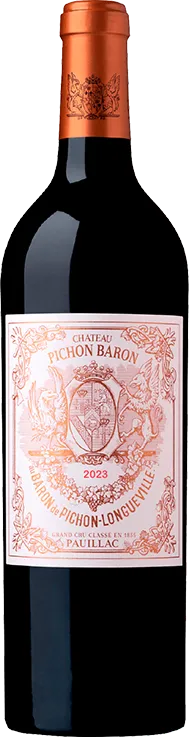vue du vin Château Pichon Baron