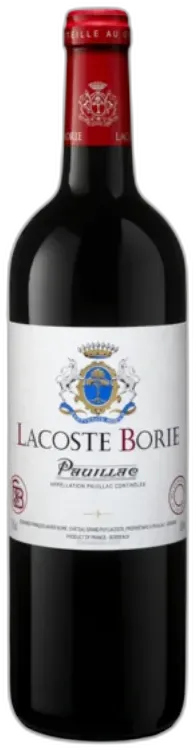 photo du vin Lacoste Borie