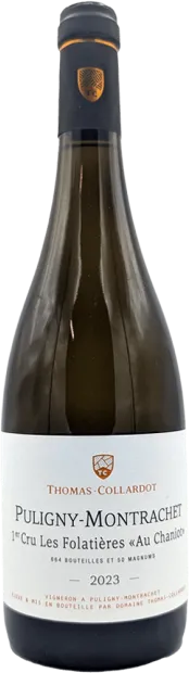 photo du vin Puligny Montrachet Premier Cru les Folatieres Thomas Collardot