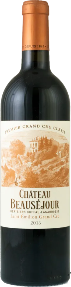 vue du vin Château Beauséjour