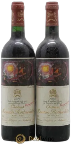 capture du vin Chateau Mouton Rothschild