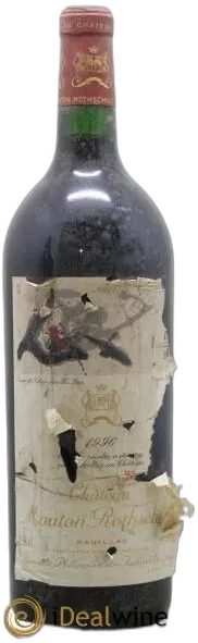 capture du vin Chateau Mouton Rothschild