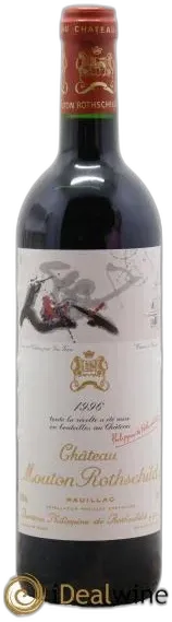 capture du vin Chateau Mouton Rothschild
