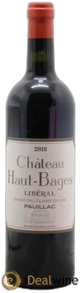 image du vin Château Haut-Bages Libéral