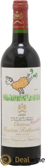 capture du vin Chateau Mouton Rothschild
