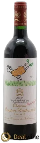 capture du vin Chateau Mouton Rothschild
