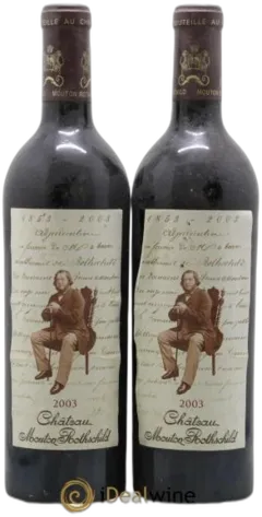 capture du vin Chateau Mouton Rothschild
