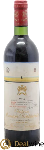 capture du vin Chateau Mouton Rothschild