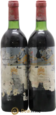 capture du vin Chateau Mouton Rothschild