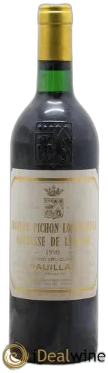 aperçu du vin Château Pichon Longueville Comtesse de Lalande