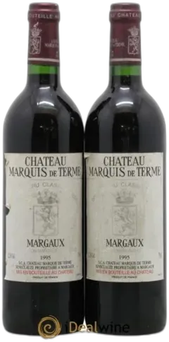 aperçu du vin Château Marquis de Terme Rouge