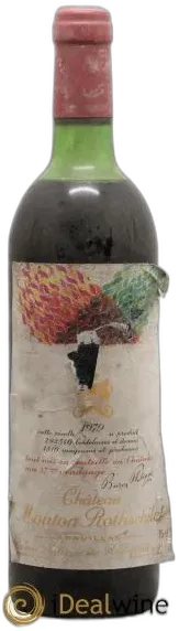 capture du vin Chateau Mouton Rothschild