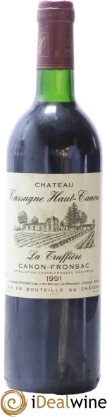 image du vin Château Cassagne Haut-Canon la Truffière