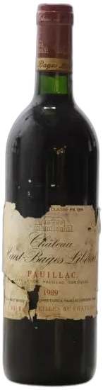 photo du vin Château Haut-Bages Libéral