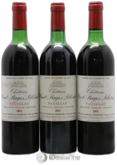 photo du vin Château Haut-Bages Libéral