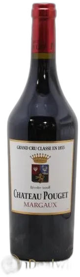 aperçu du vin Château Pouget